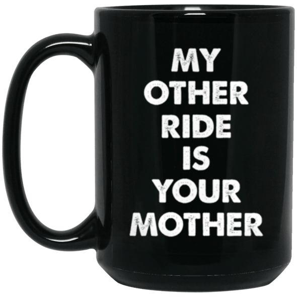 Other Ride Black Mug 15oz (2-sided)