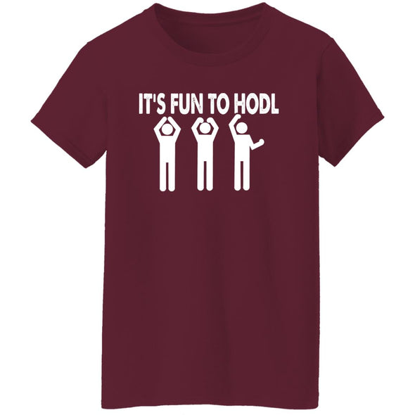 HODL AMC Ladies Cotton Tee