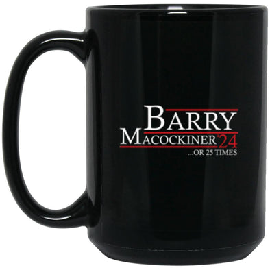 Barry Macockiner 24 Black Mug 15oz (2-sided)