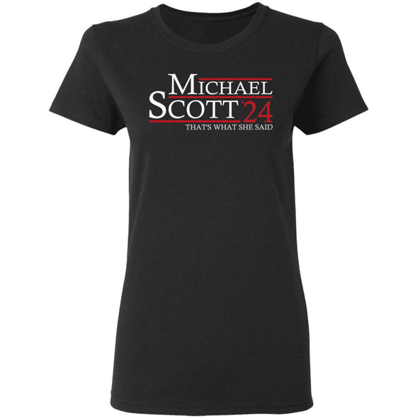 Michael Scott 24 Ladies Cotton Tee