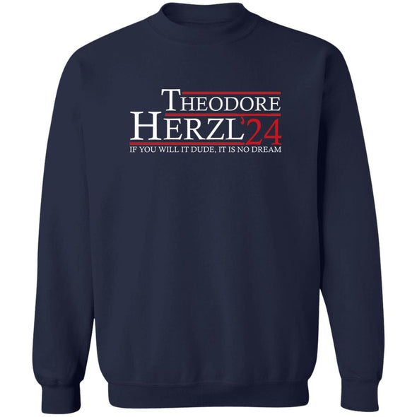 Theodore Herzl 24 Crewneck Sweatshirt