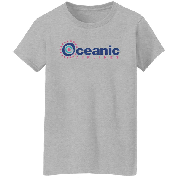 Oceanic Airlines Ladies Cotton Tee