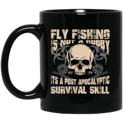 Fly Apocalypse Black Mug 11oz (2-sided)