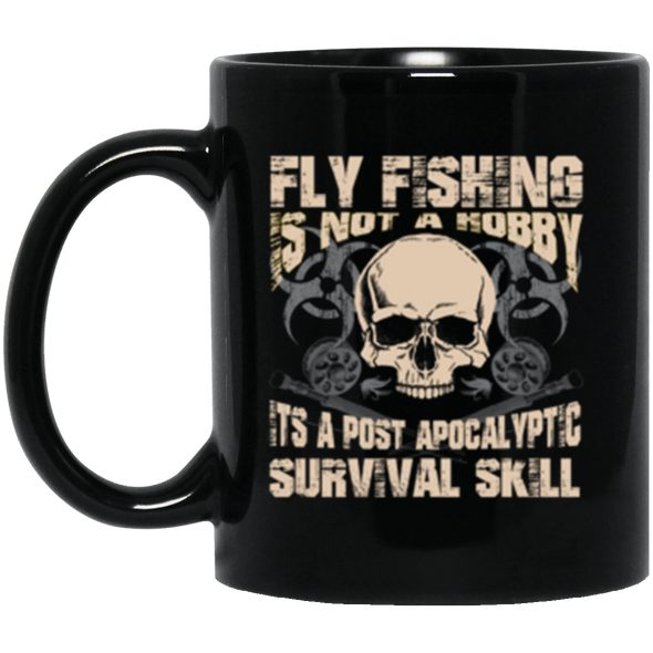 Fly Apocalypse Black Mug 11oz (2-sided)