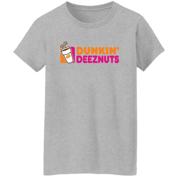 Dunkin Deeznuts Ladies Cotton Tee