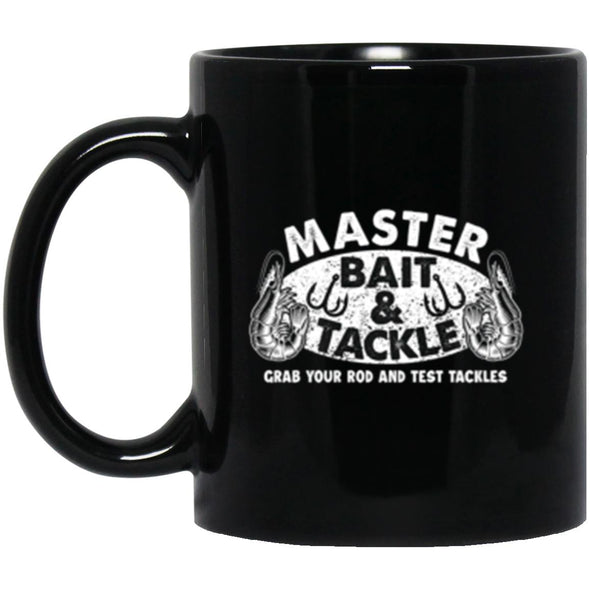 Master Bait Black Mug 11oz (2-sided)