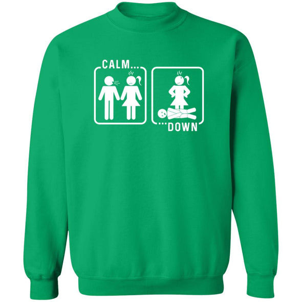 Calm Down Crewneck Sweatshirt