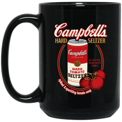 Campbell's Hard Seltzer Black Mug 15oz (2-sided)