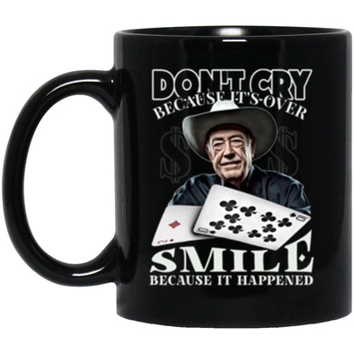 Texas Dolly Black Mug 11oz (2-sided)