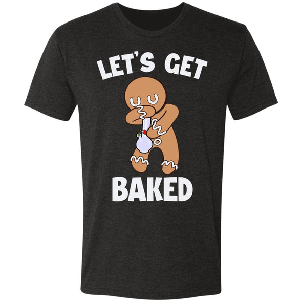 Get Baked Christmas Premium Triblend Tee