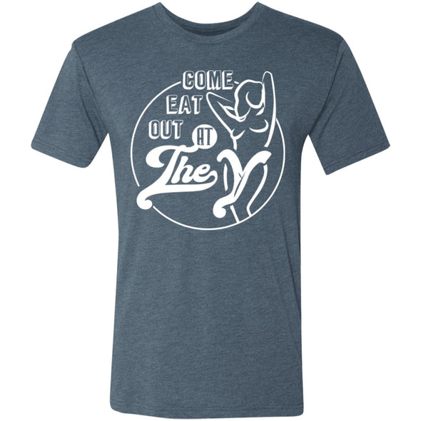 Eat Out At The Y Premium Triblend Tee