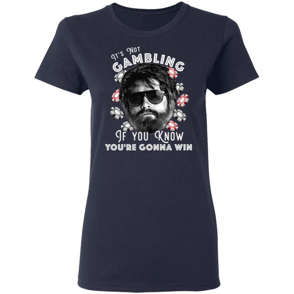 Not Gambling Ladies Cotton Tee