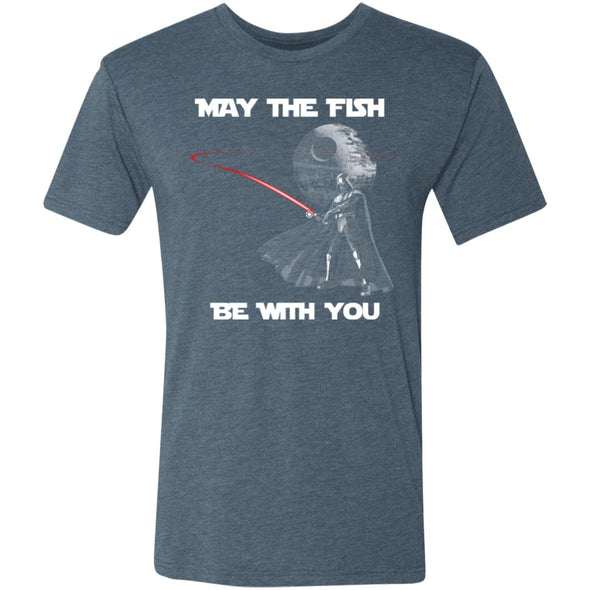 Fish Be With You Premium Triblend Tee