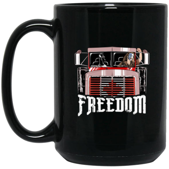 Bravehonk Black Mug 15oz (2-sided)