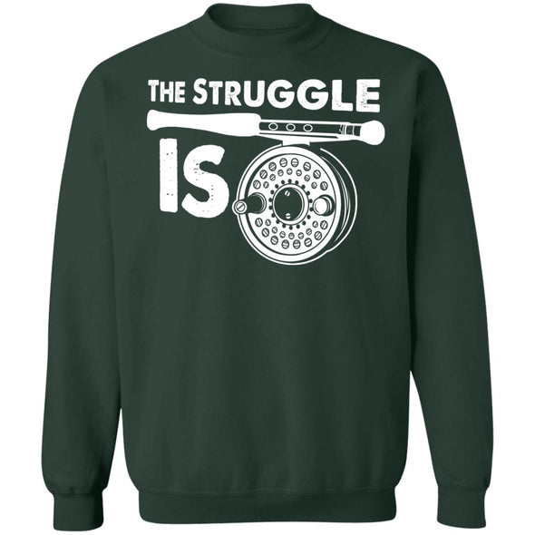 Struggle is REEL Crewneck Sweatshirt