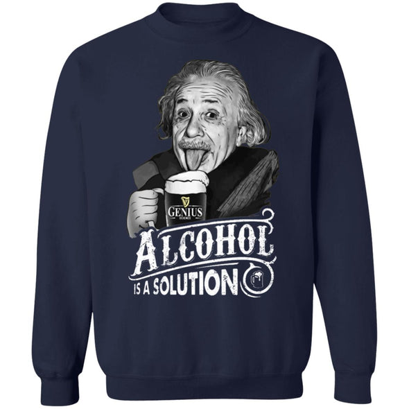 Alcohol Solution Crewneck Sweatshirt