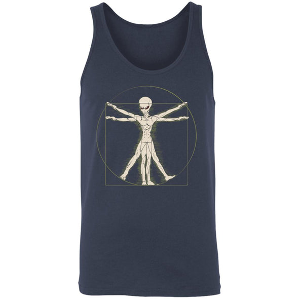 Vitruvian Alien Tank Top