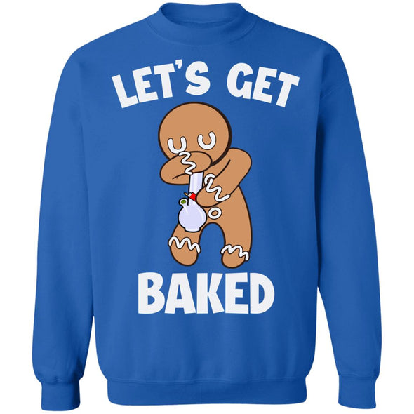 Get Baked Christmas Crewneck Sweatshirt