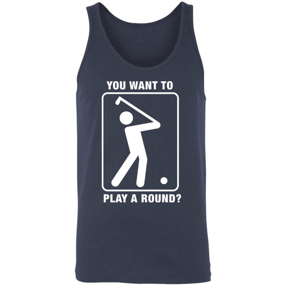 Play A Round Tank Top