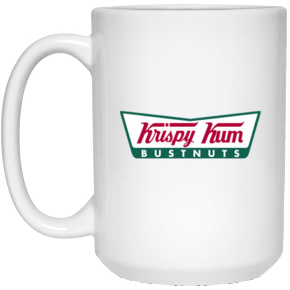 Krispy Kum White Mug 15oz (2-sided)