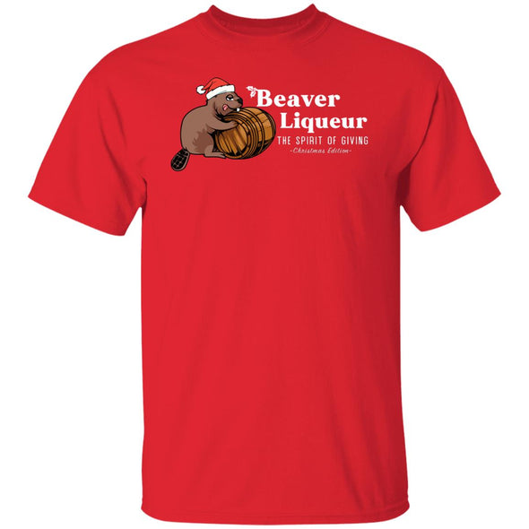 Beaver Liqueur Christmas Cotton Tee