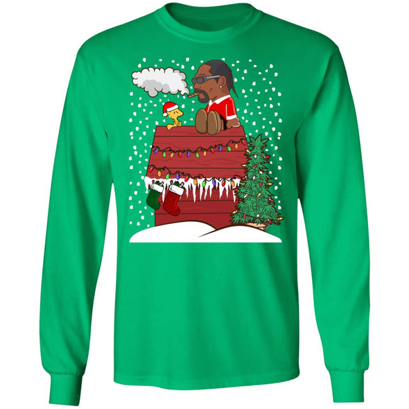 Snoopy Dogg Christmas Heavy Long Sleeve