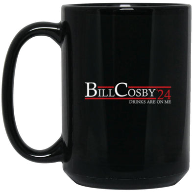 Bill Cosby 24 Black Mug 15oz (2-sided)