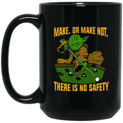 Yoda Pool Black Mug 15oz (2-sided)