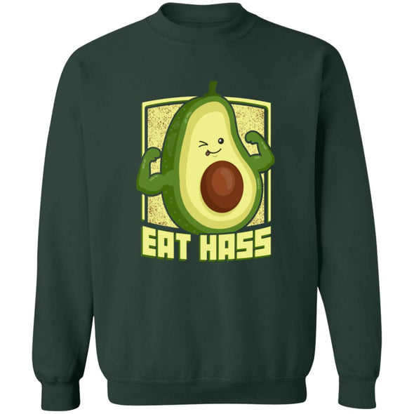 Eat Hass Avocado Crewneck Sweatshirt