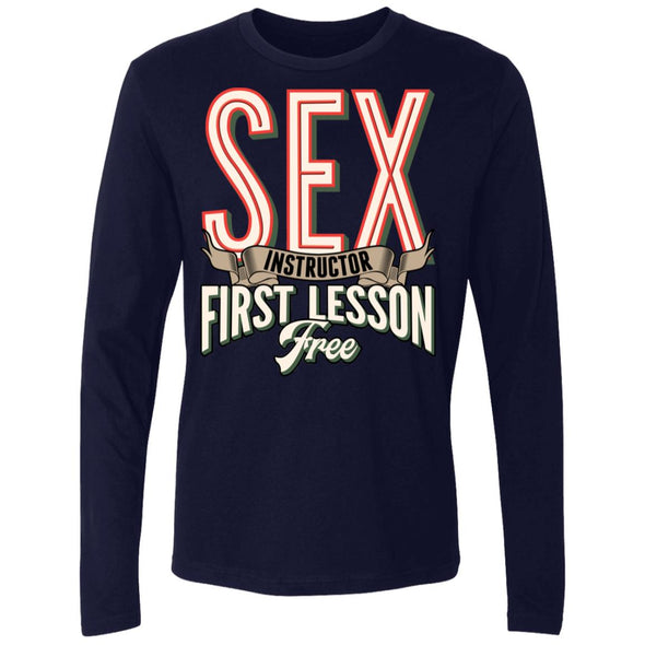 Sex Instructor Premium Long Sleeve