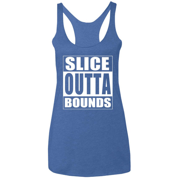 Slice Outta Bounds Ladies Racerback Tank