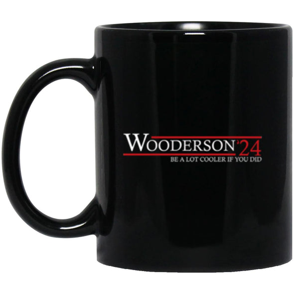 Wooderson 24 Black Mug 11oz (2-sided)