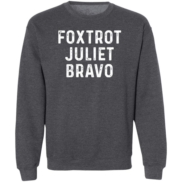 Foxtrot Juliet Bravo Crewneck Sweatshirt
