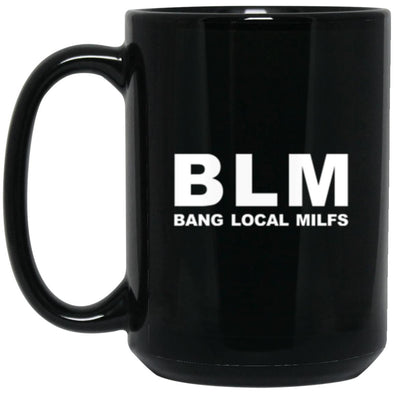 BLM Black Mug 15oz (2-sided)
