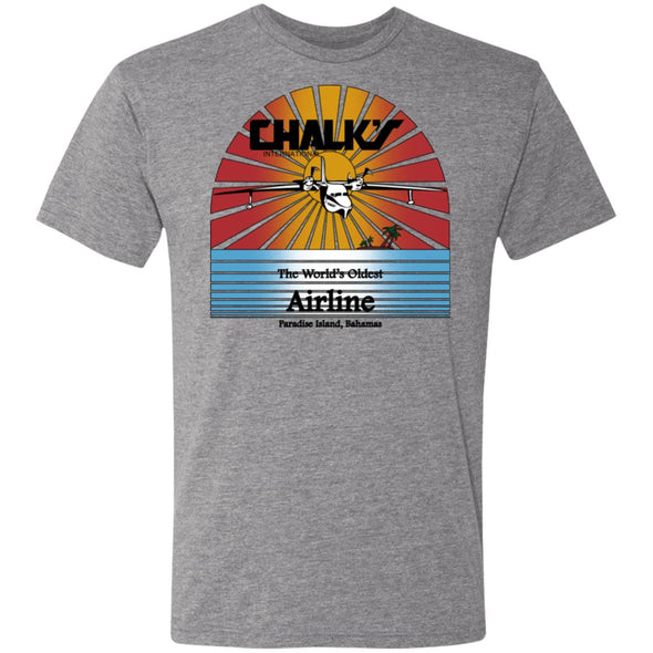 Chalk's Airlines Premium Triblend Tee