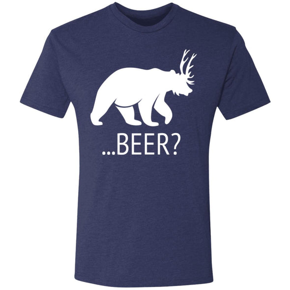 Deer Bear Beer Premium Triblend Tee