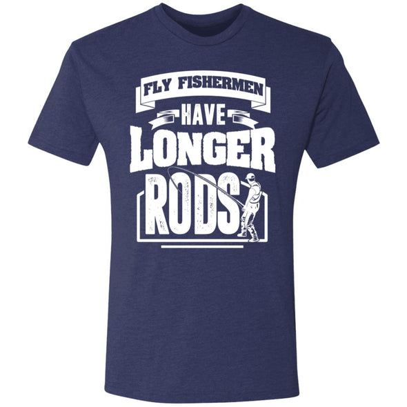 Longer Rods Premium Triblend Tee