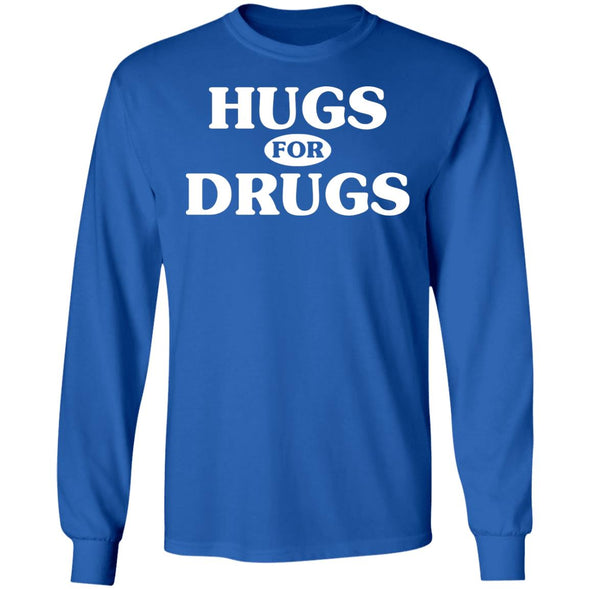 Hugs for Drugs Heavy Long Sleeve