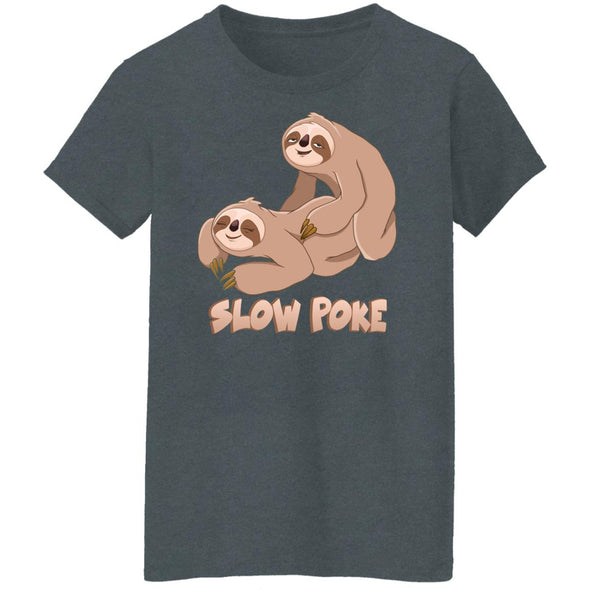 Slow Poke Sloth Ladies Cotton Tee