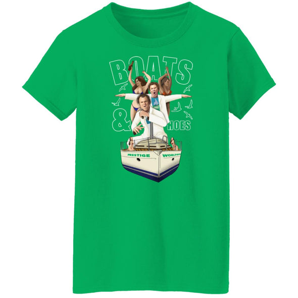 Boats & Hoes Ladies Cotton Tee