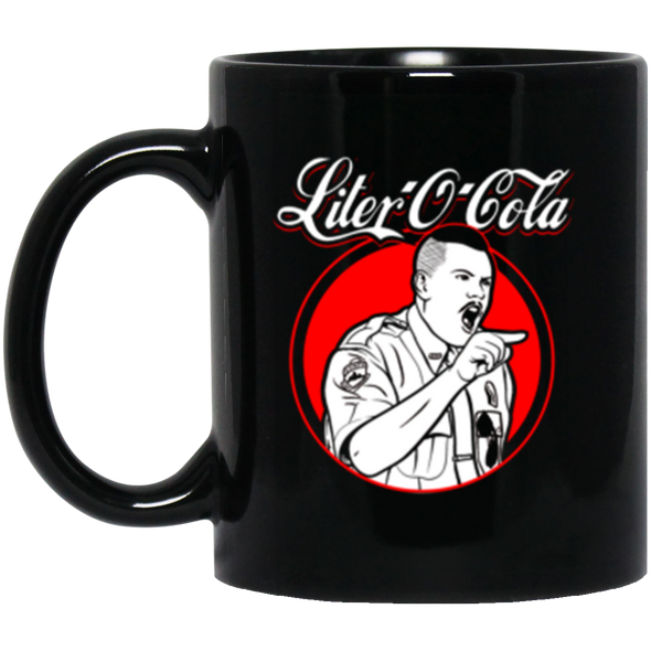 Liter O Cola Black Mug 11oz (2-sided)
