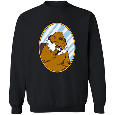 Shaving Beaver Crewneck Sweatshirt