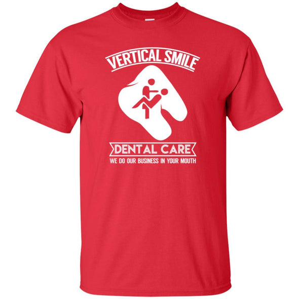 Verticle Smile Cotton Tee