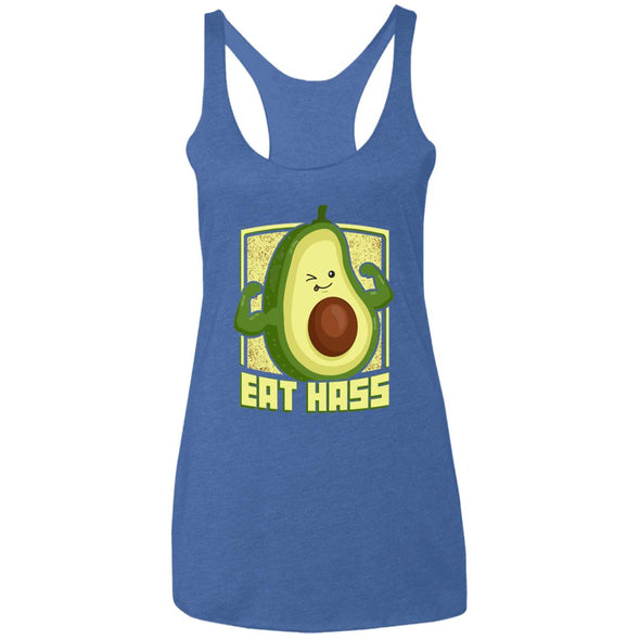 Eat Hass Avocado Ladies Racerback Tank