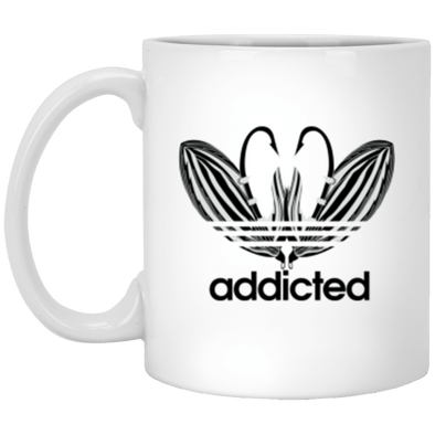 Fly Addicted White Mug 11oz (2-sided)