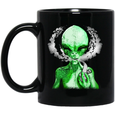 Alien Toke Black Mug 11oz (2-sided)