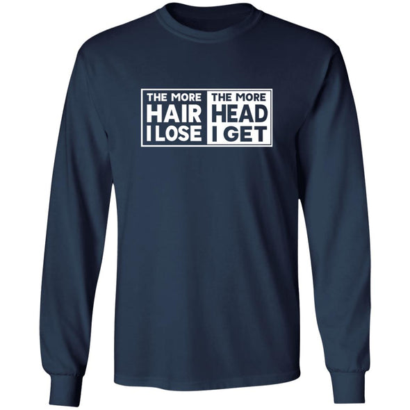 Less Hair, More Head Long Sleeve