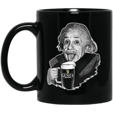Genius Black Mug 11oz (2-sided)