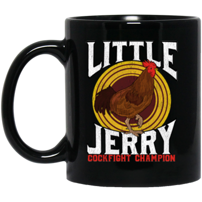 Little Jerry Black Mug 11oz (2-sided)