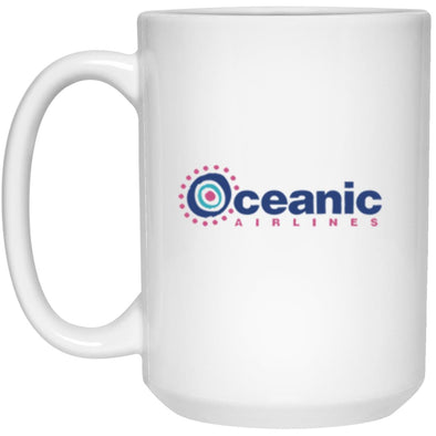 Oceanic Airlines White Mug 15oz (2-sided)